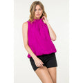 Fringe Detail Sleeveless Top Unisex , , , Long Sleeve Tee