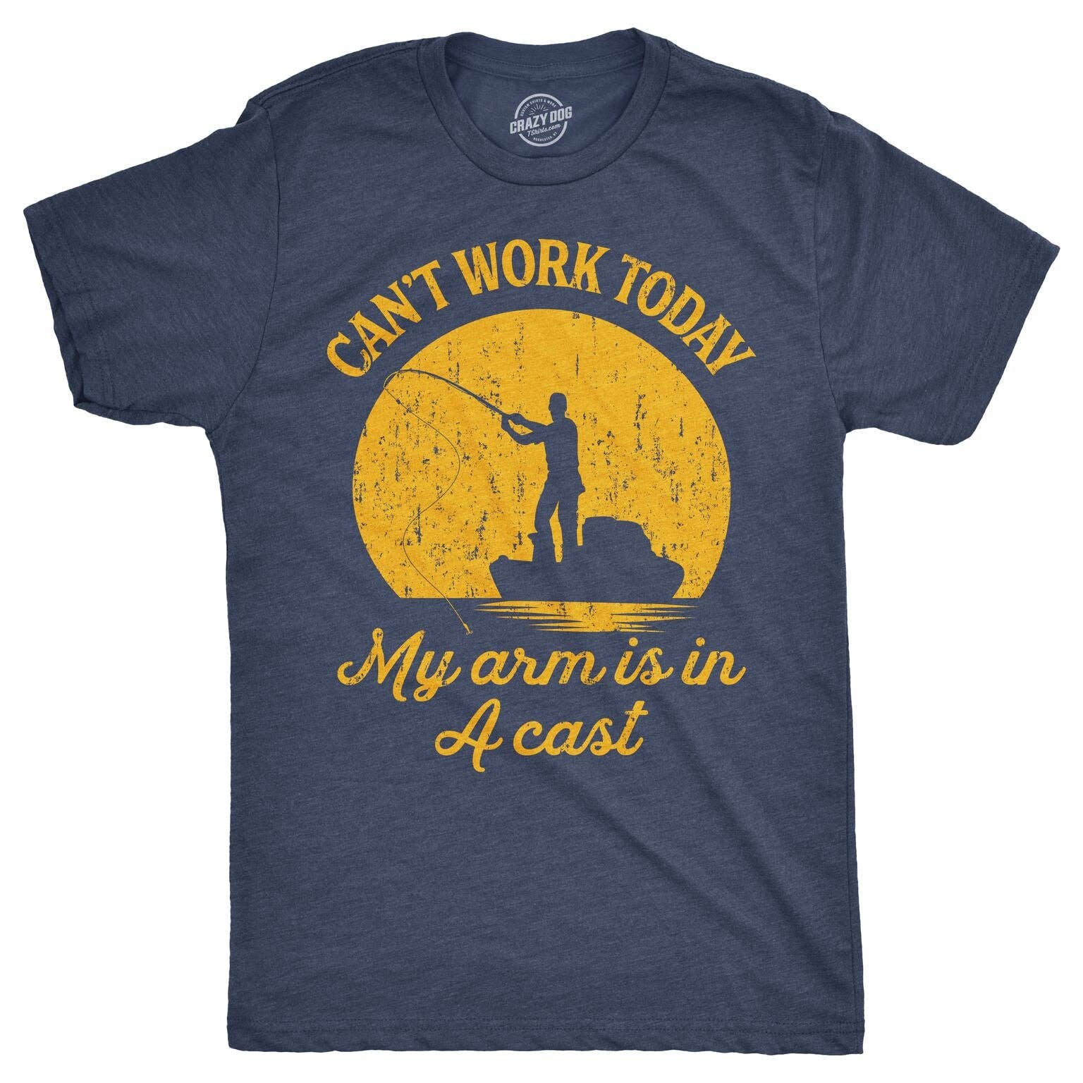 Can't Work Today My Arm Is in A Cast Men's T Shirt Unisex , , , Long Sleeve Tee