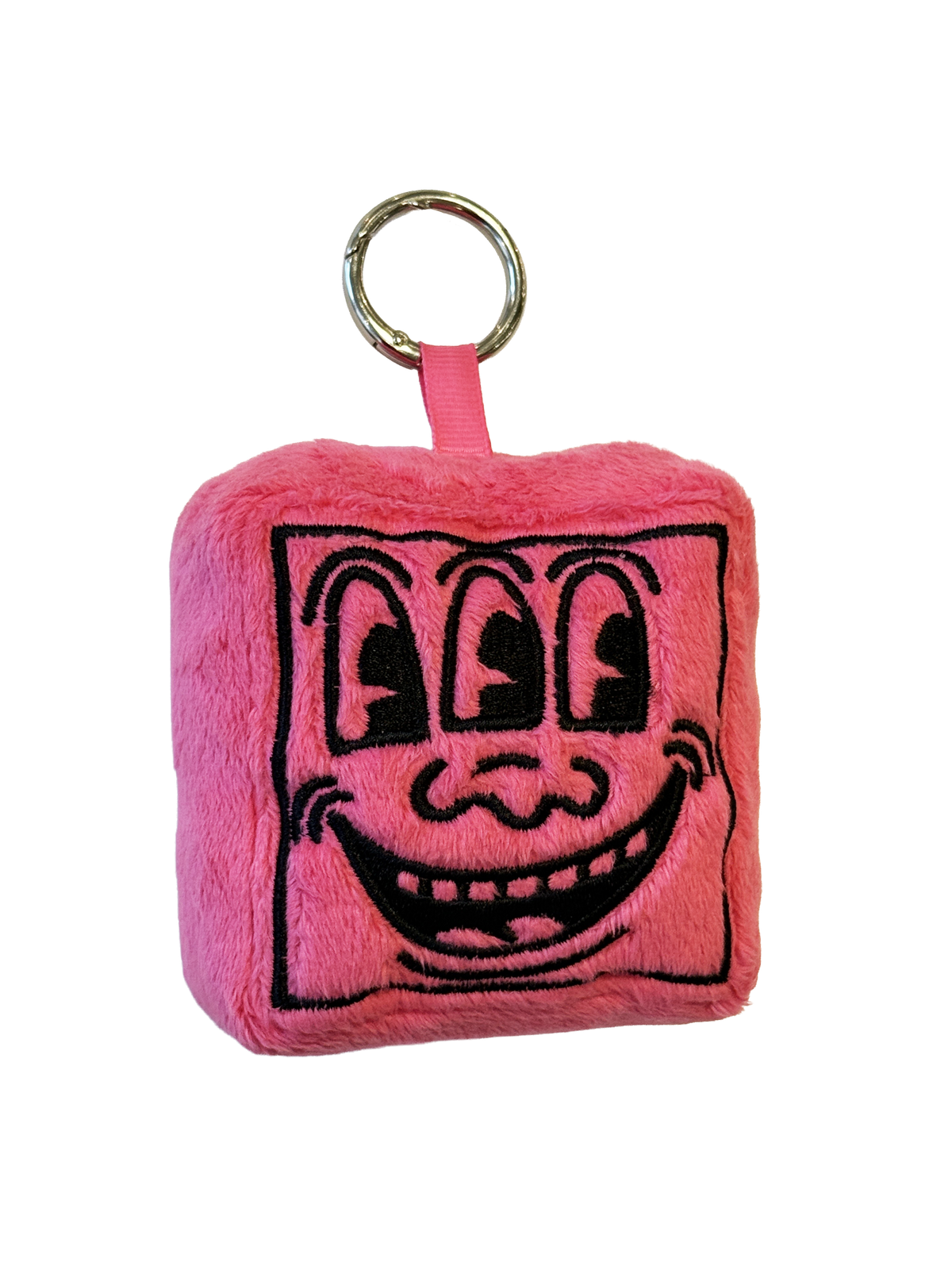 Pop Shop "3-Eyed Face" Plush Bag Charm Unisex , , , Long Sleeve Tee