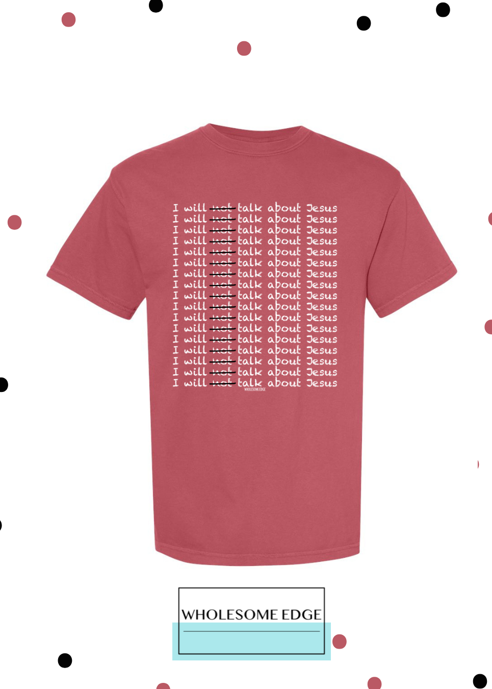 I Will Talk About Jesus - Christian Tee - Youth Unisex , , , Long Sleeve Tee