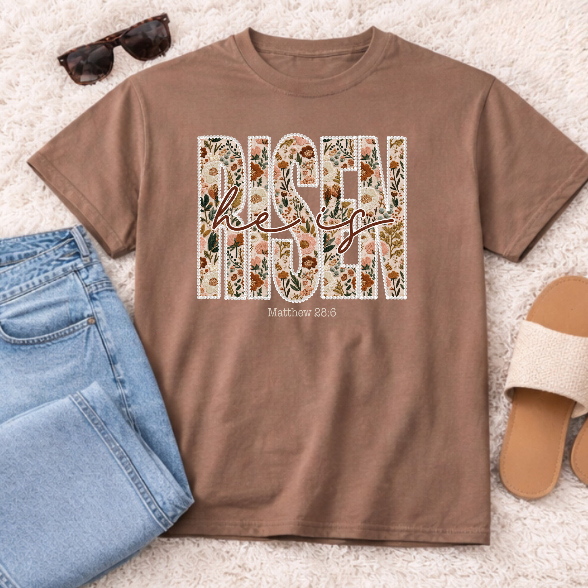 He Is Risen Graphic Tee Unisex , , , Long Sleeve Tee