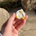 Duck, Goose Polymer Clay Worry Stones Unisex , , , Long Sleeve Tee