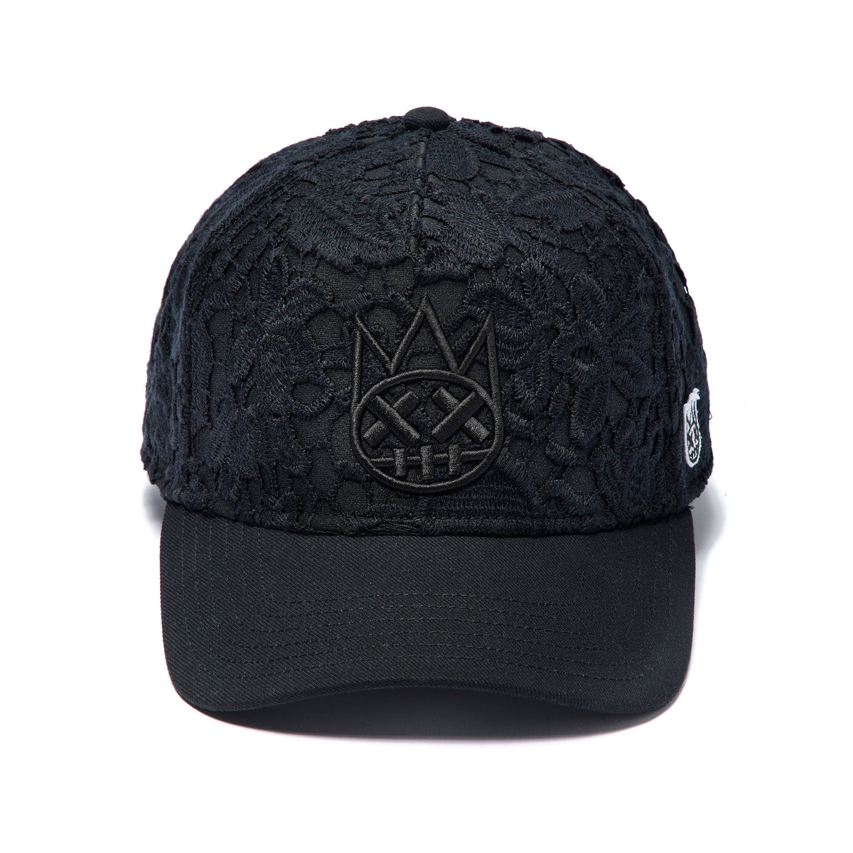 Cult's A Frame Trucker Hat "Lace" in Black Unisex , , , Long Sleeve Tee