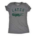 Later Alligator Women's T Shirt Unisex , , , Long Sleeve Tee