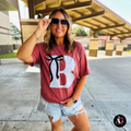 Custom School Initial Unisex , , , Long Sleeve Tee