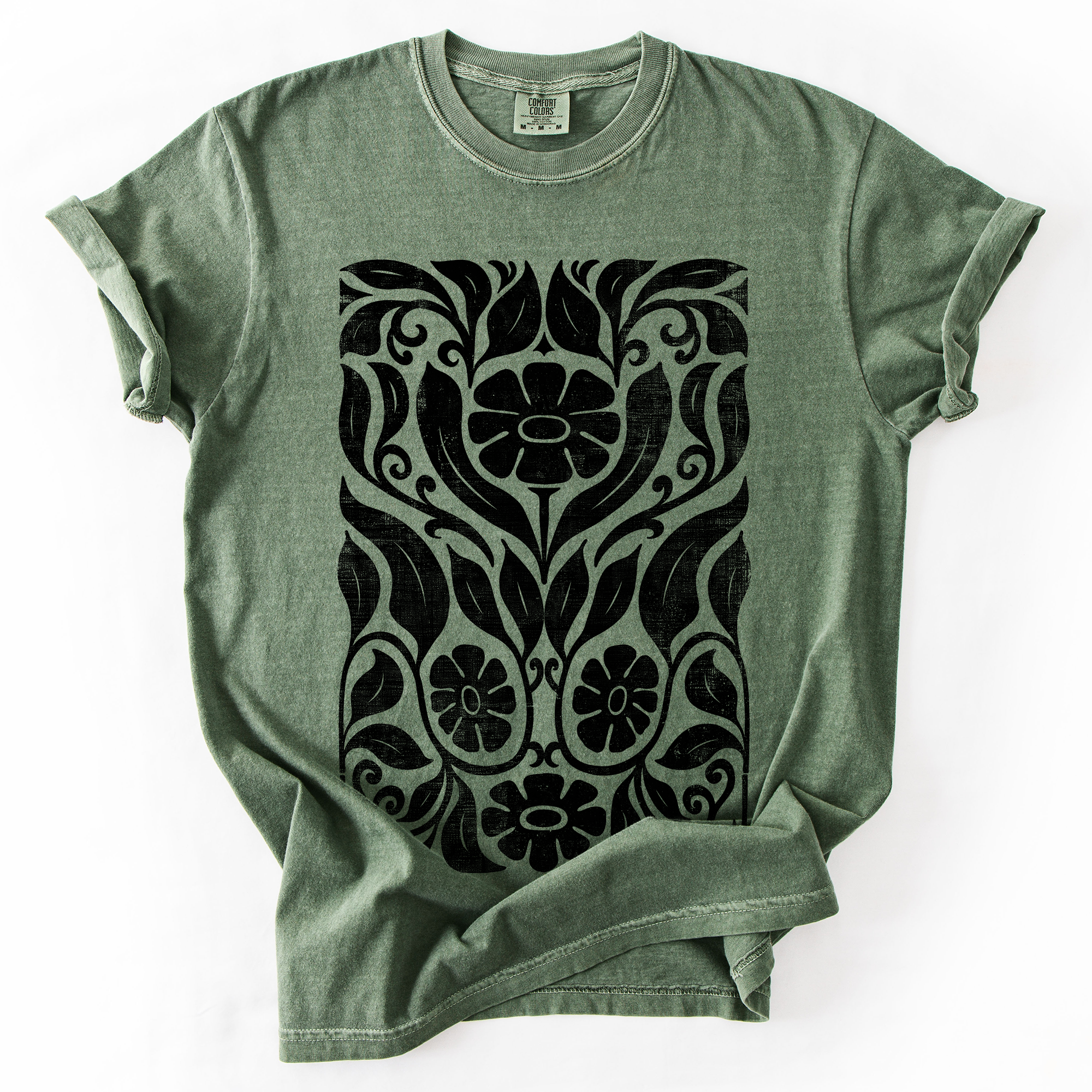Big Bloom Daisy Flower, Vintage Boho, Nature, Unisex , , , Long Sleeve Tee