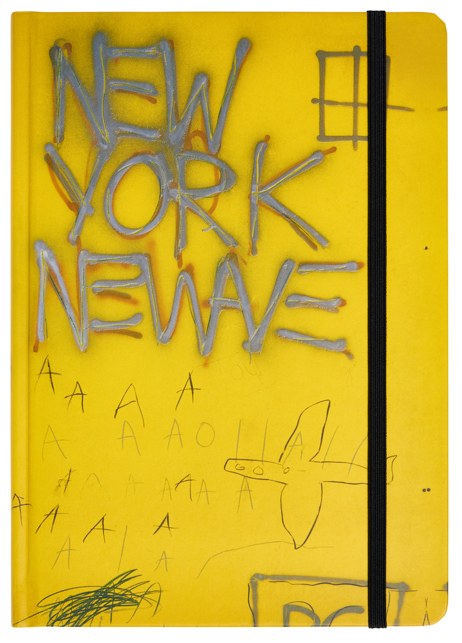 Jean-Michel Basquiat "New York New Wave" Hardcover Notebook Unisex , , , Long Sleeve Tee