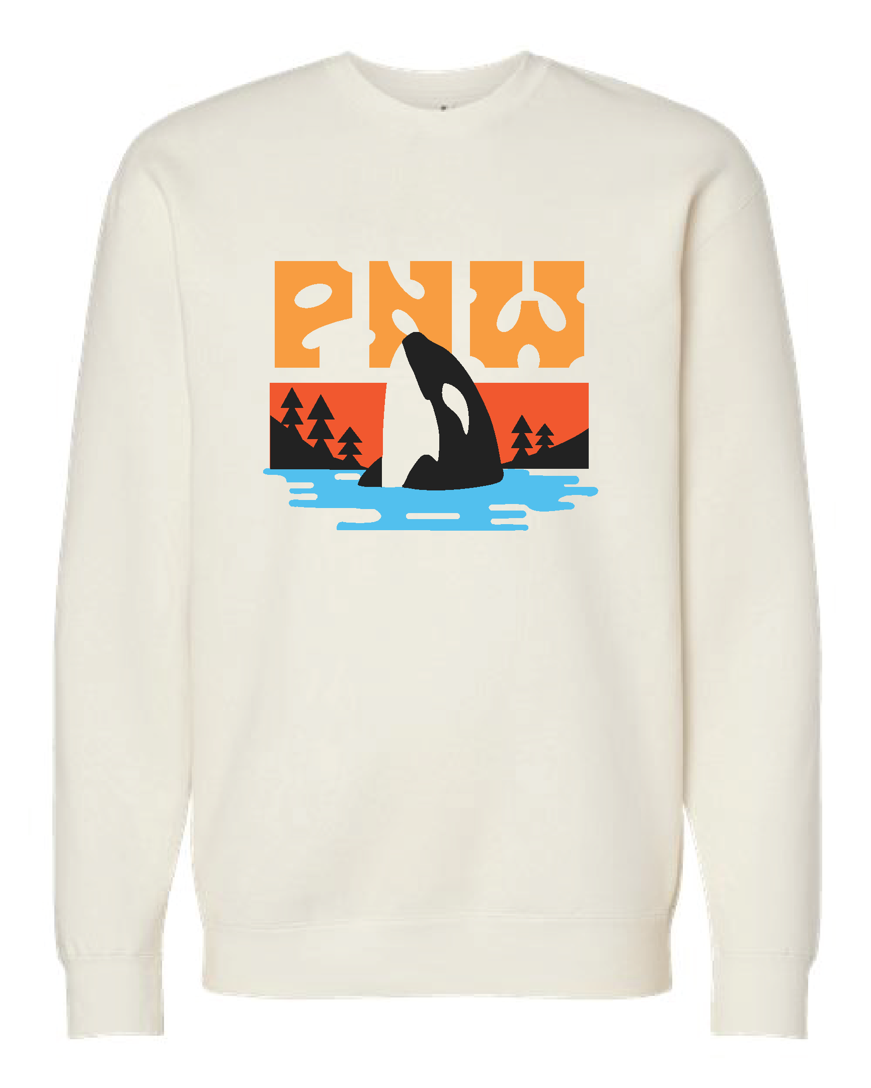 Orca Pullover Stone Unisex , , , Long Sleeve Tee