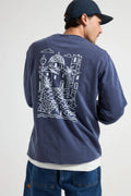 La Plaza Dome Blue Unisex , , , Long Sleeve Tee
