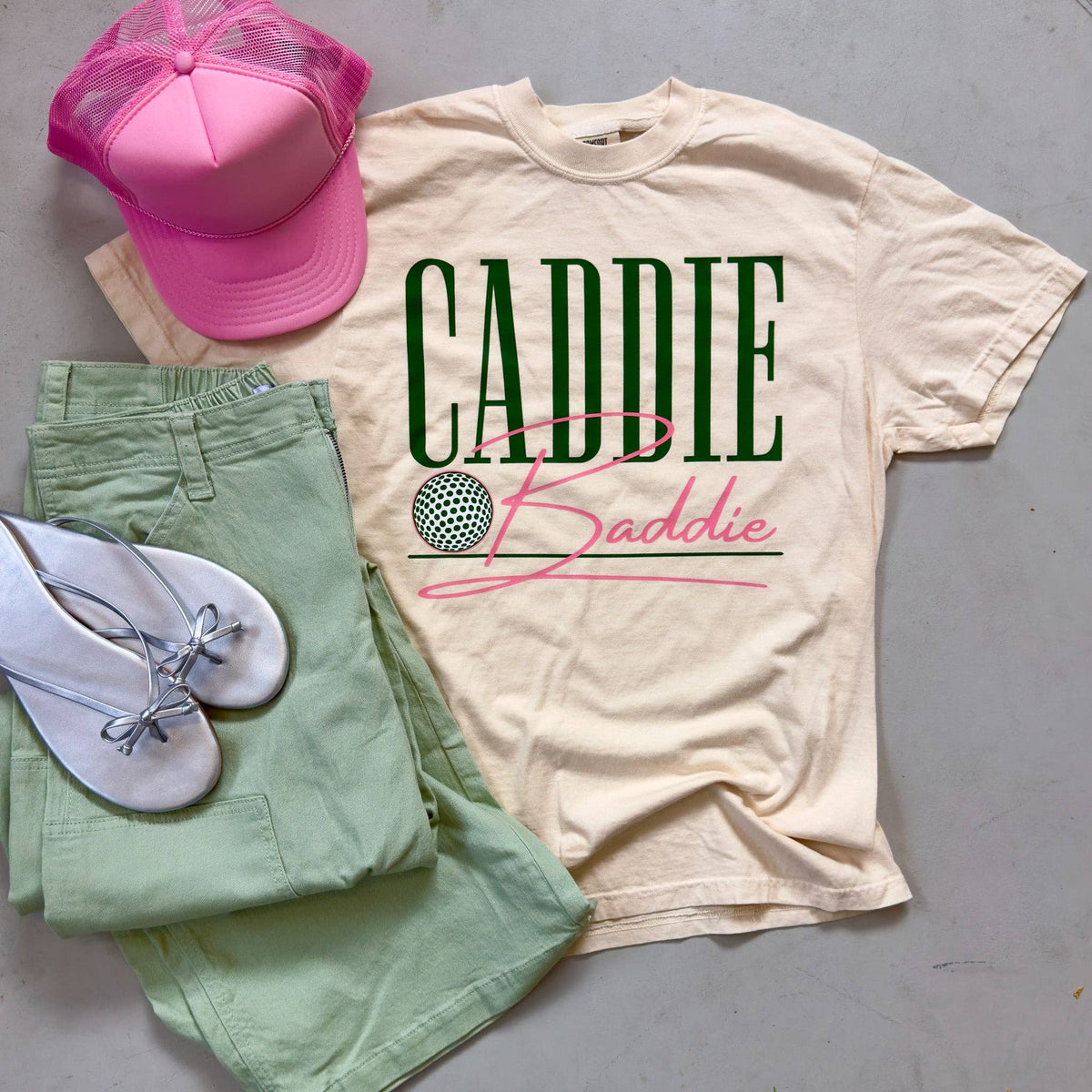 Caddie Baddie Golf Tee Unisex , , , Long Sleeve Tee