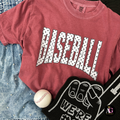 Polka Dot Baseball Unisex , , , Long Sleeve Tee