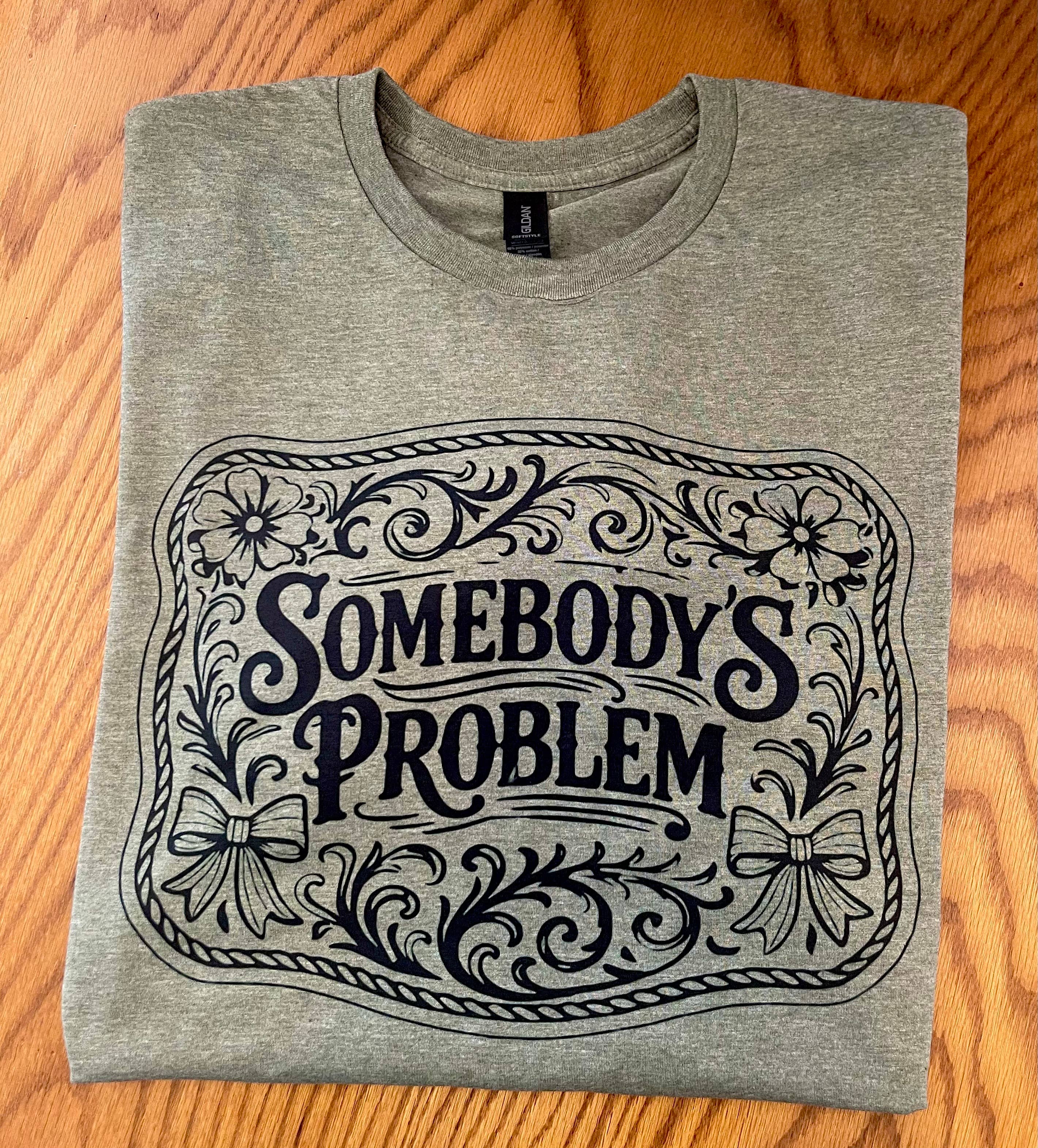 Somebody's Problem Soft Style Unisex , , , Long Sleeve Tee