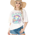 Unisex Oversized - Glacier National Park Unisex , , , Long Sleeve Tee