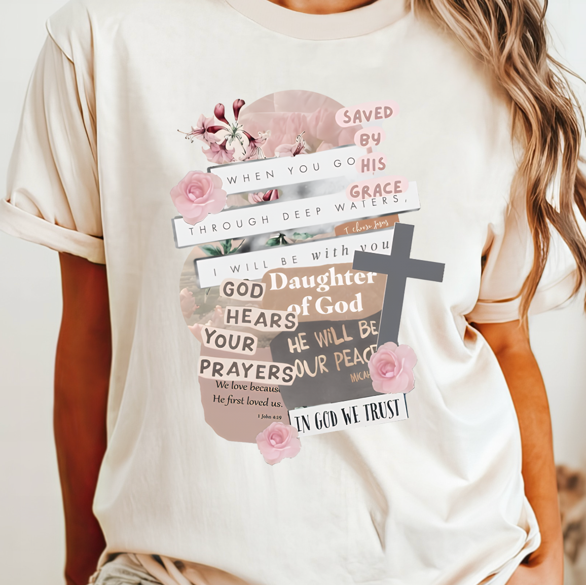 Saved By His Grace Tee Unisex , , , Long Sleeve Tee