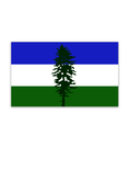 Cascadia Sticker Unisex , , , Long Sleeve Tee