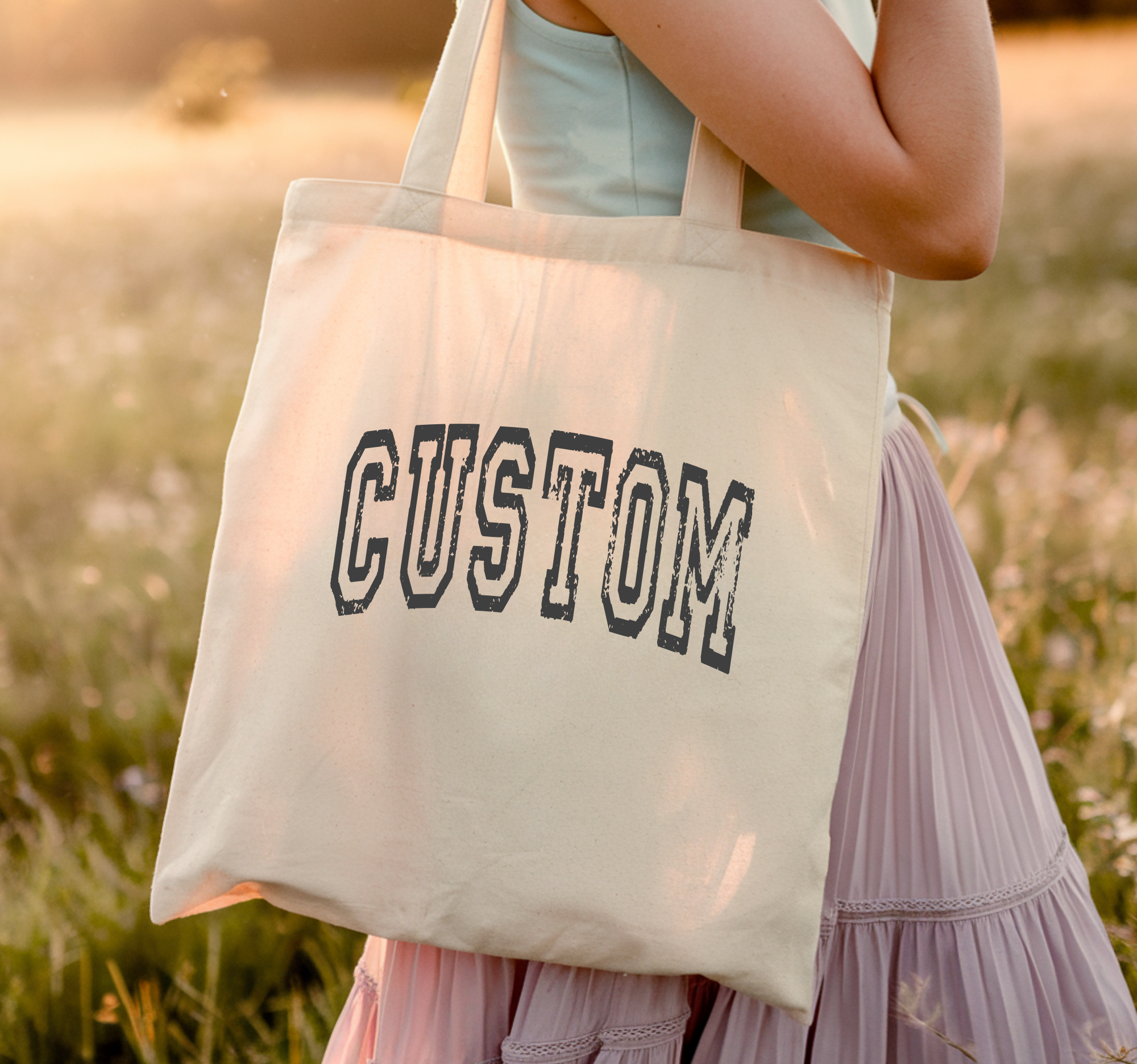 Custom Canvas Tote, Promotional, Reusable Bag Unisex , , , Long Sleeve Tee