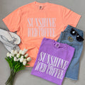 Sunshine & Iced Coffee Tee Unisex , , , Long Sleeve Tee