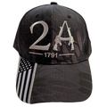 Camo Second Amendment Hat - 1865 Unisex , , , Long Sleeve Tee