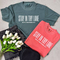 Stay in Thy Lane Unisex , , , Long Sleeve Tee