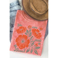 You Were Made To Bloom Mineral Washed T Shirt Unisex , , , Long Sleeve Tee