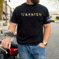 Warrior Camo Christian Graphic Tee Unisex , , , Long Sleeve Tee
