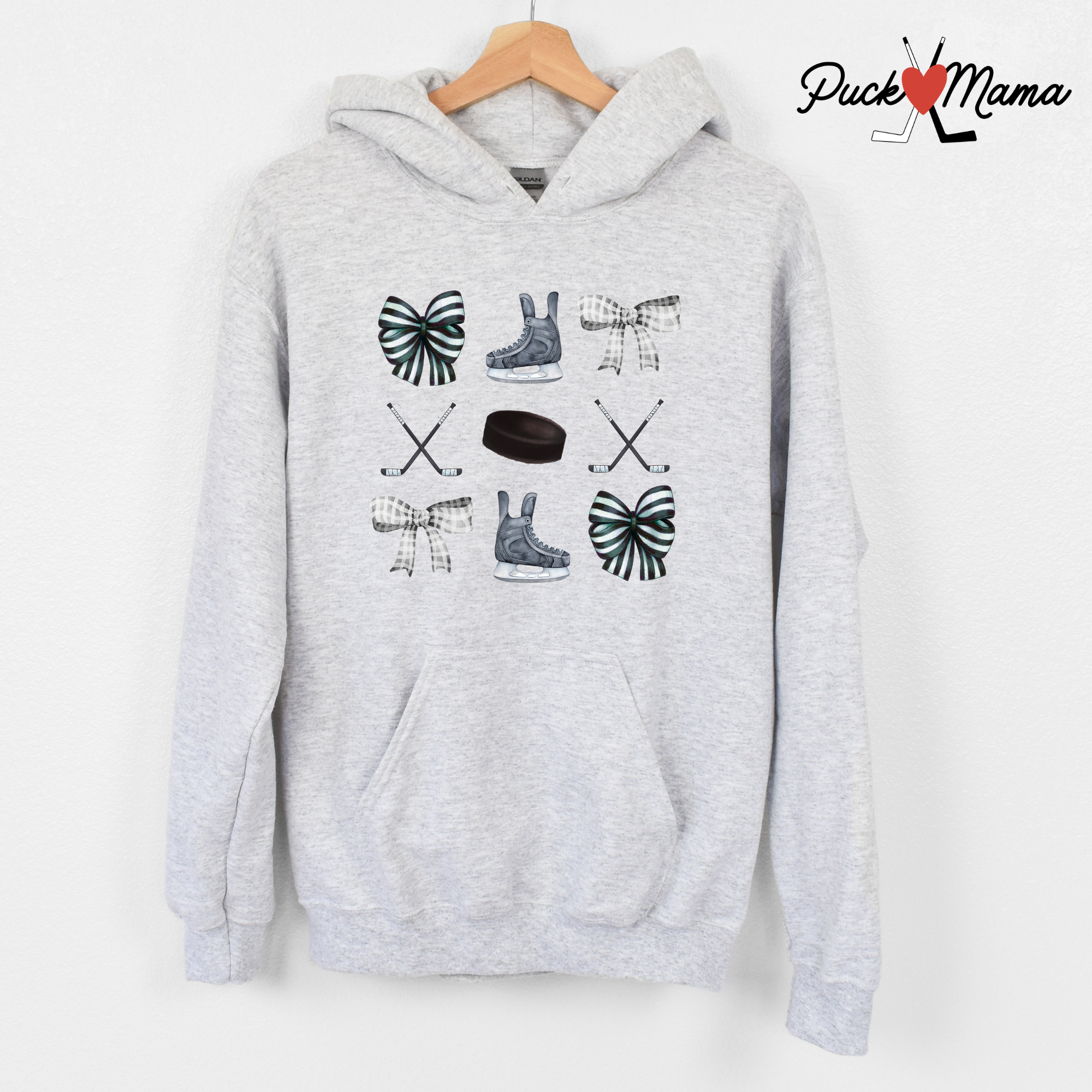 Coquette Hockey Hooded Unisex , , , Long Sleeve Tee
