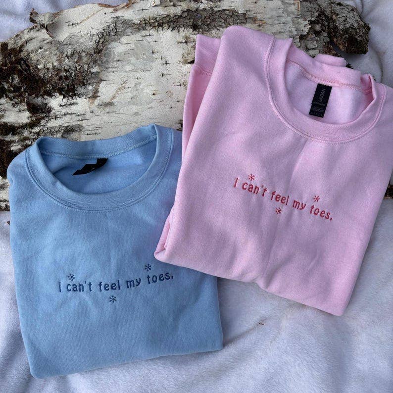 I Can’T Feel My Toes – Funny Skiing Crewneck Winter Gift Unisex , , , Long Sleeve Tee