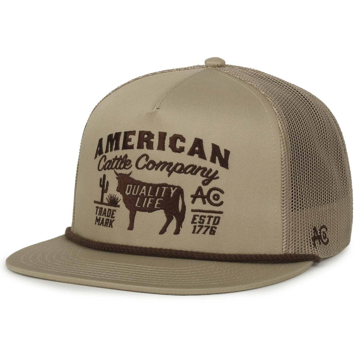 Bull Crest Hat Unisex , , , Long Sleeve Tee