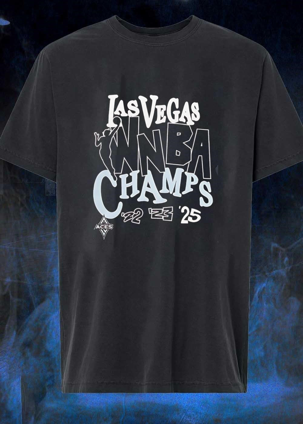 Aces ‘ Las Vegas WNBA Champs 22 23 25 Basketball shirt