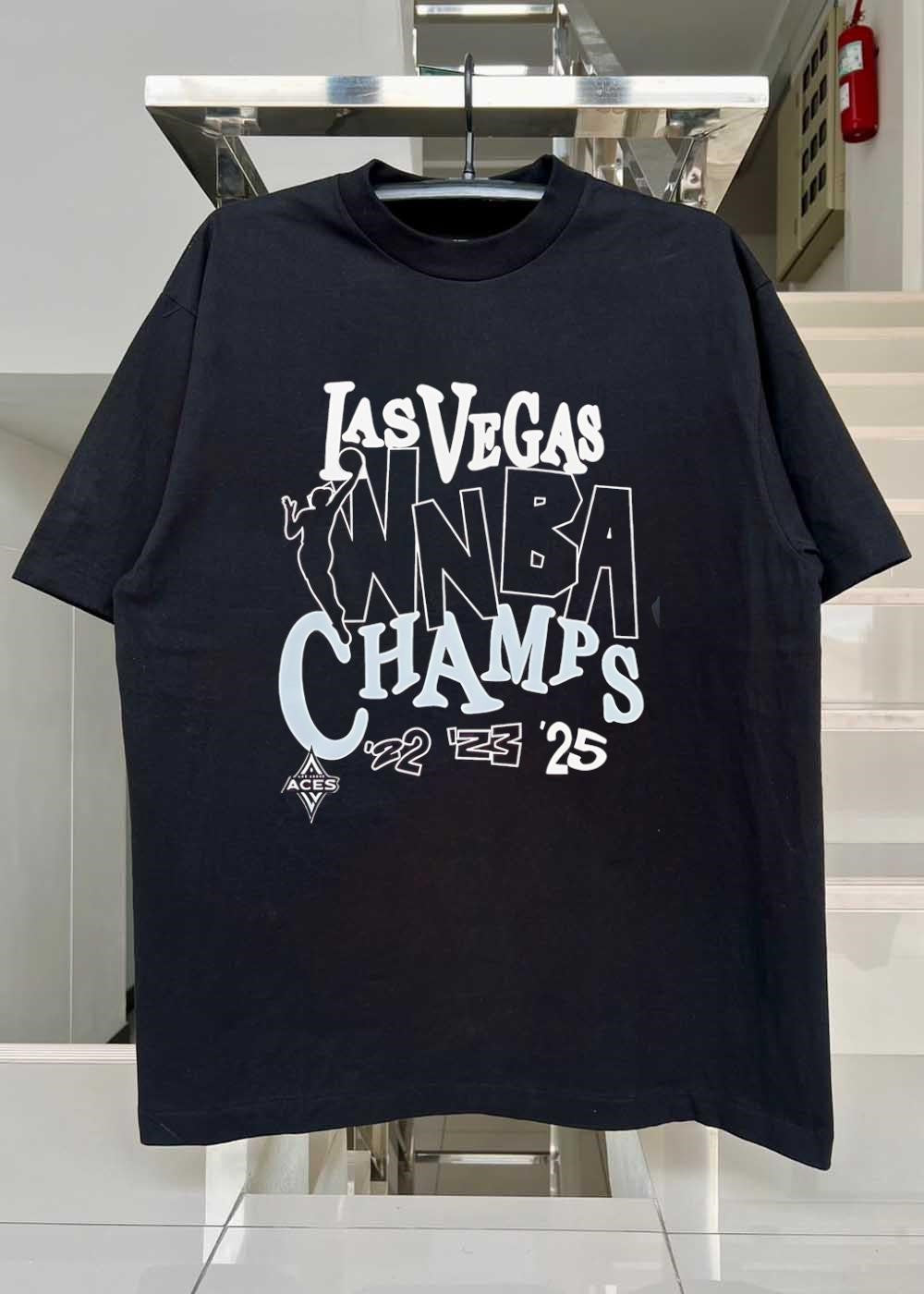 Aces ‘ Las Vegas WNBA Champs 22 23 25 Basketball shirt