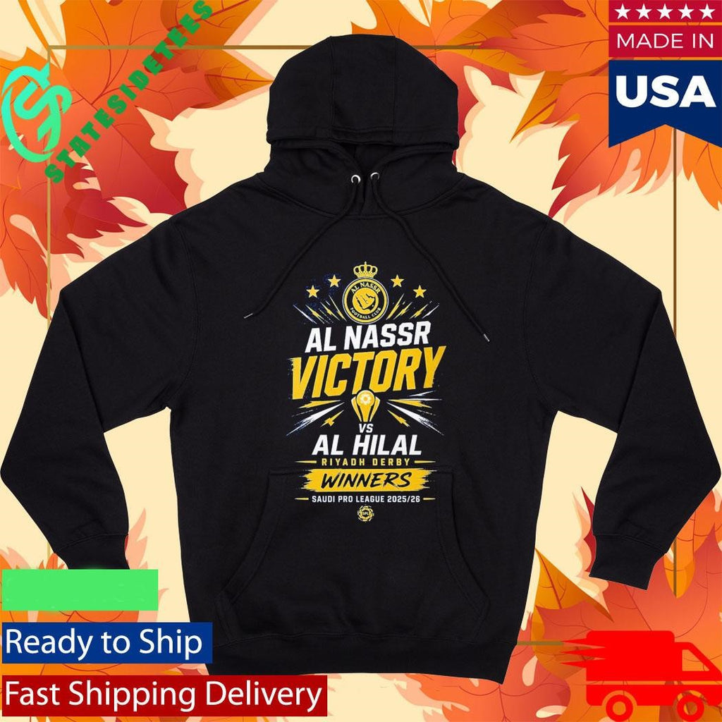 Al Nassr Victory Shirt 2026 Saudi Pro League Riyadh Derby Winners Shirt