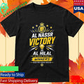 Al Nassr Victory Shirt 2026 Saudi Pro League Riyadh Derby Winners Shirt