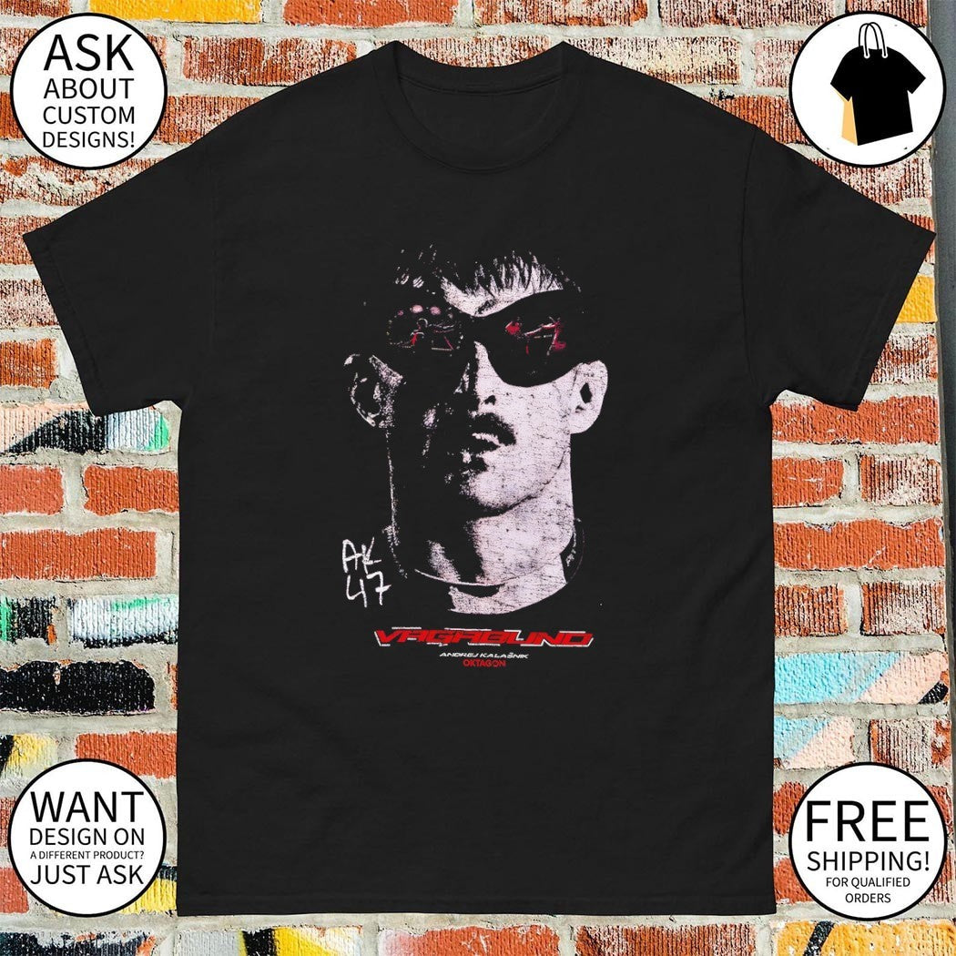 Andrej Kalasnik Vagabund AK 47 Oktagon vintage shirt