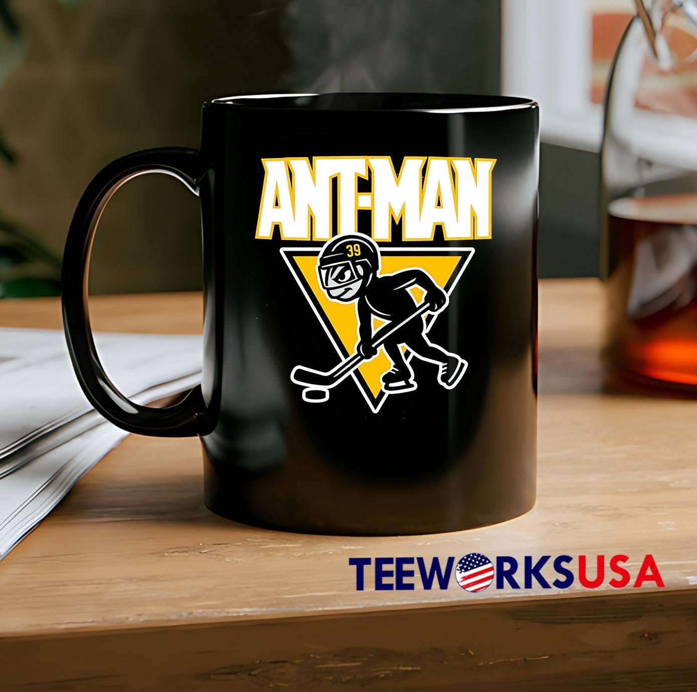 Ant-Man Pittsburgh Penguins Hockey Player Number 39 Sports shirt