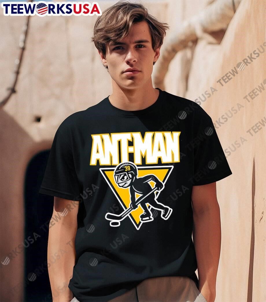 Ant-Man Pittsburgh Penguins Hockey Player Number 39 Sports shirt
