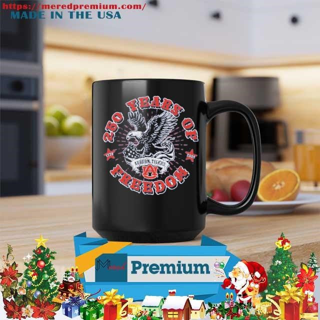 Auburn Tigers American 250 Years of Freedom 1776-2026 T-Shirt