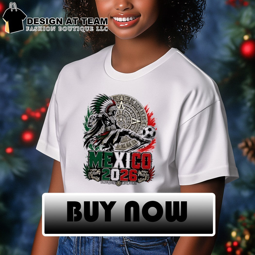 Aztec Warrior El Tri Mexico Soccer World Cup 2026 shirt