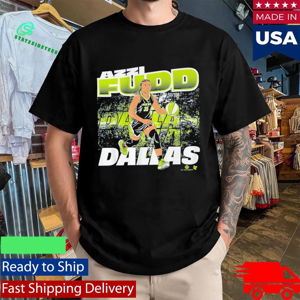 Azzi Fudd Dallas Wings Street Ball Shirt