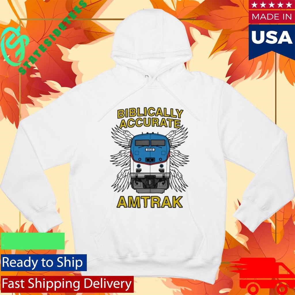 Biblically Accurate Amtrak Train Shirt