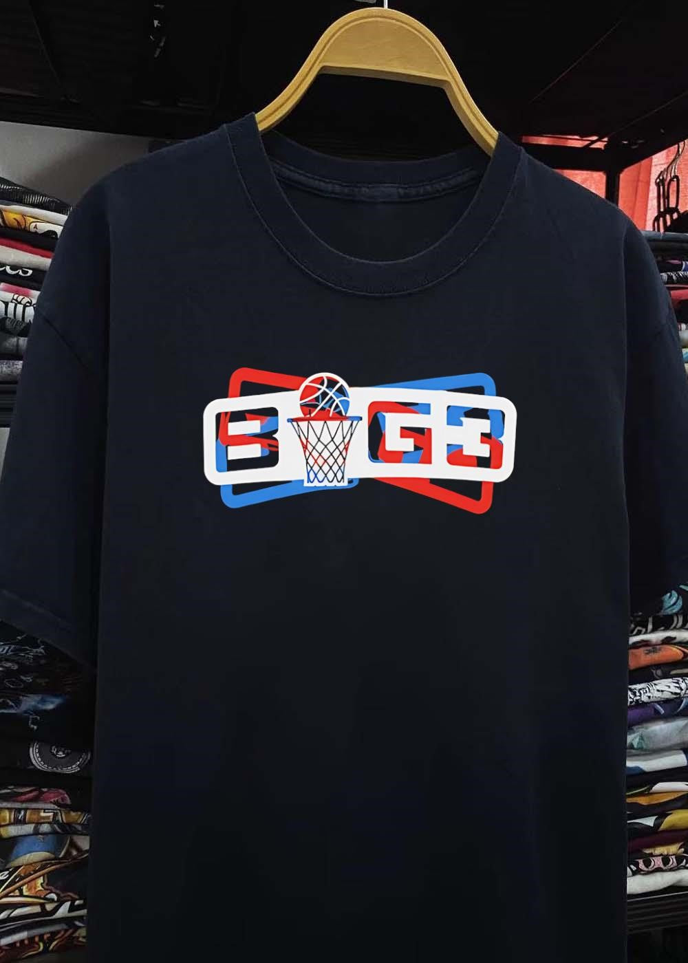 Big3 Basketball Logo Basketball Shirt