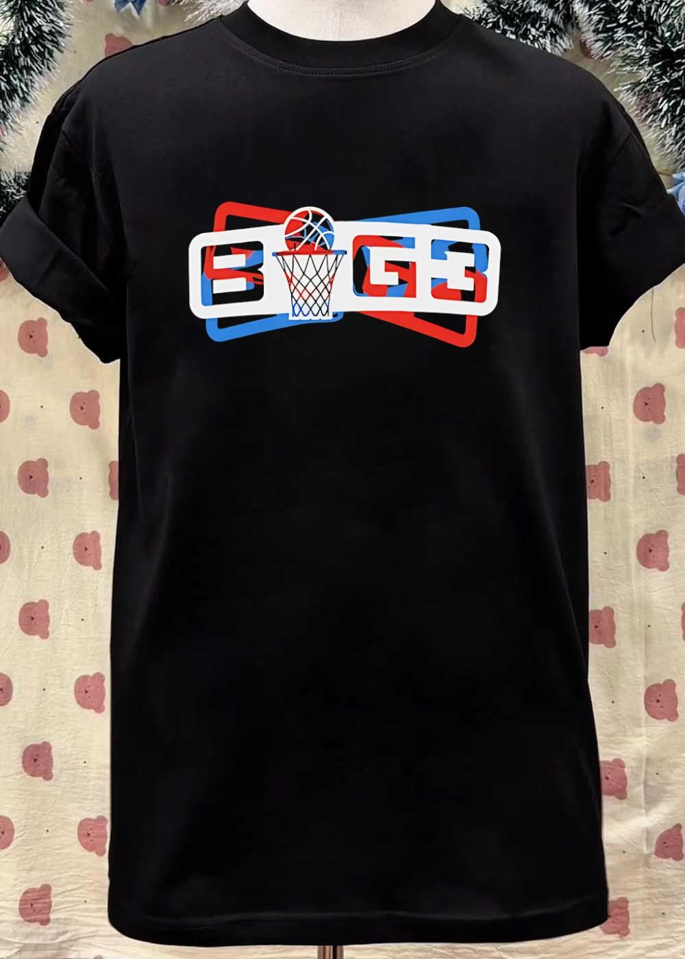 Big3 Basketball Logo Basketball Shirt