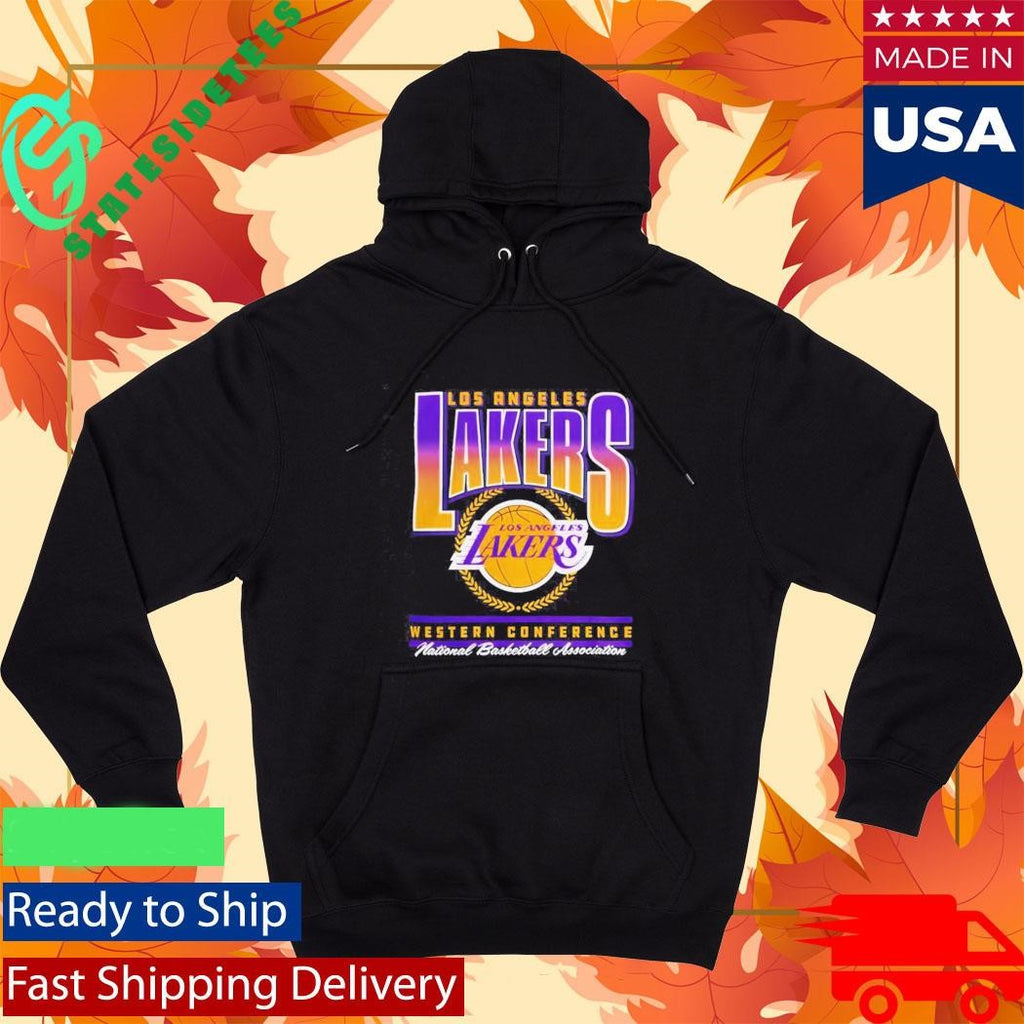 Black Los Angeles Lakers Western Conference NBA Swish Shirt