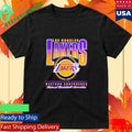Black Los Angeles Lakers Western Conference NBA Swish Shirt