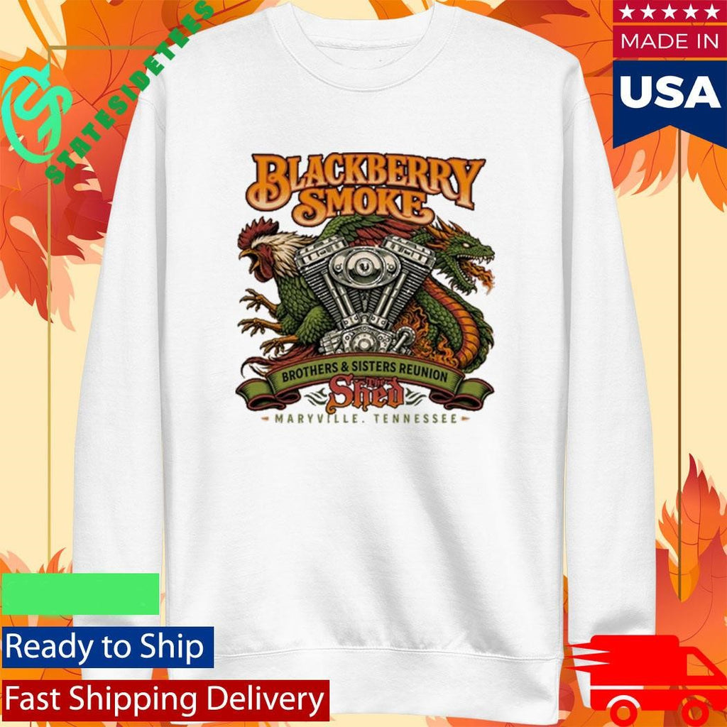 Blackberry Smoke Maryville, TN The Shed 2026 Shirt