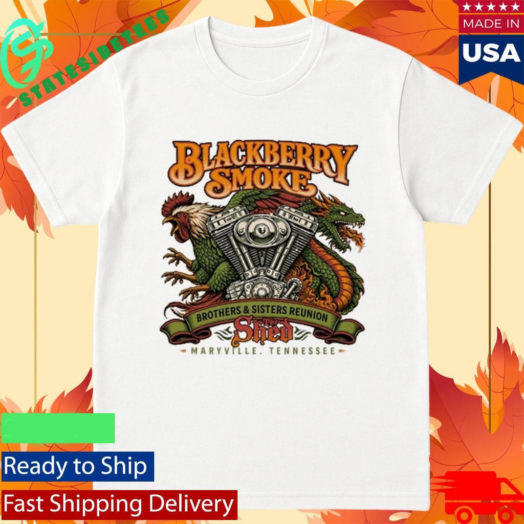 Blackberry Smoke Maryville, TN The Shed 2026 Shirt