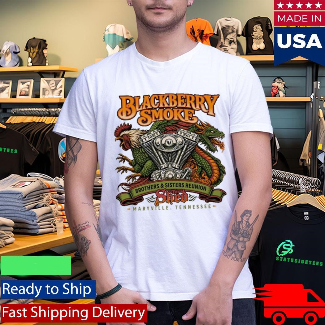 Blackberry Smoke Maryville, TN The Shed 2026 Shirt