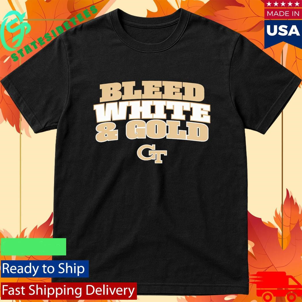 Bleed White And Gold Shirt
