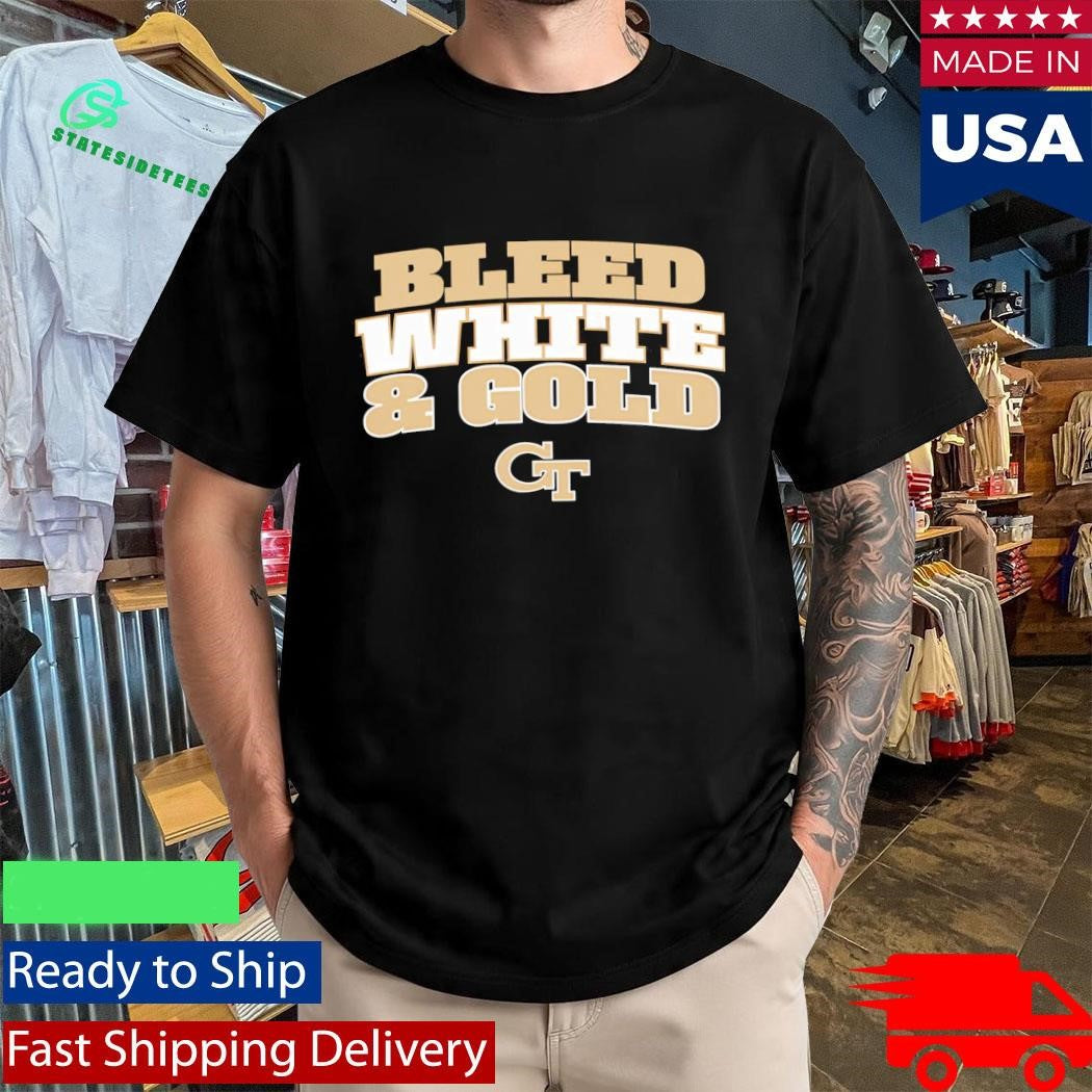 Bleed White And Gold Shirt