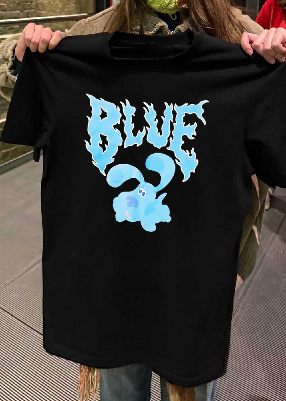 Blue’s Clues Inspired Apparel Blue Flamed Logo T-Shirt