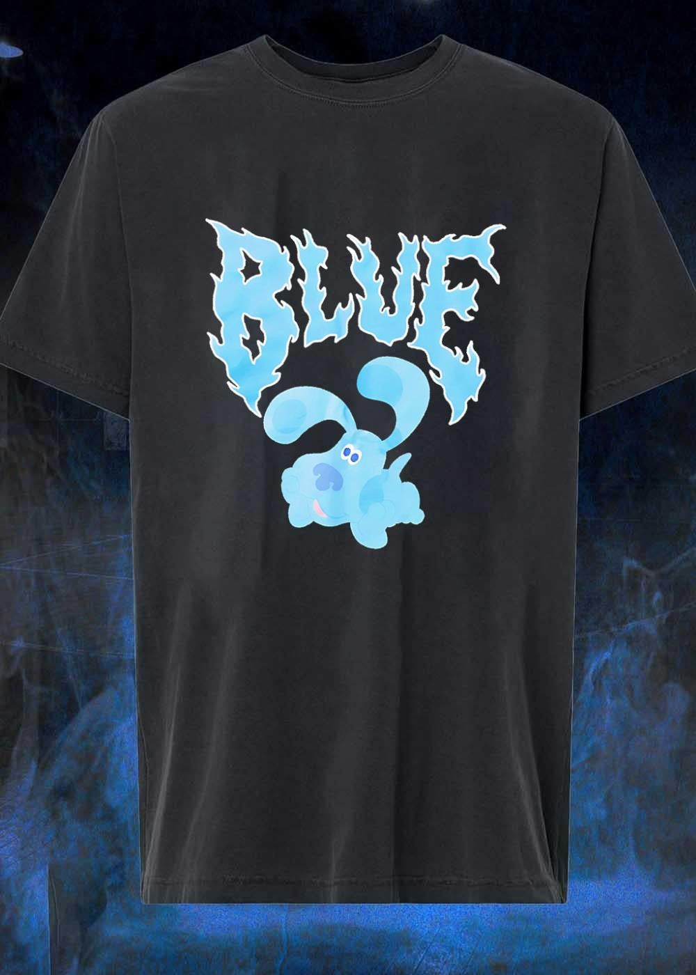 Blue’s Clues Inspired Apparel Blue Flamed Logo T-Shirt